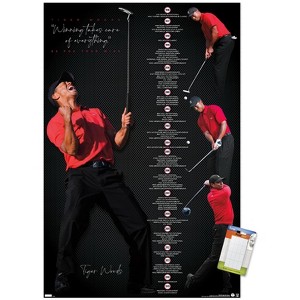 Trends International Tiger Woods - Timeline Unframed Wall Poster Prints - 1 of 4