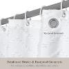 LunaLulinlk White Extra Long Shower Curtains - 4 of 4