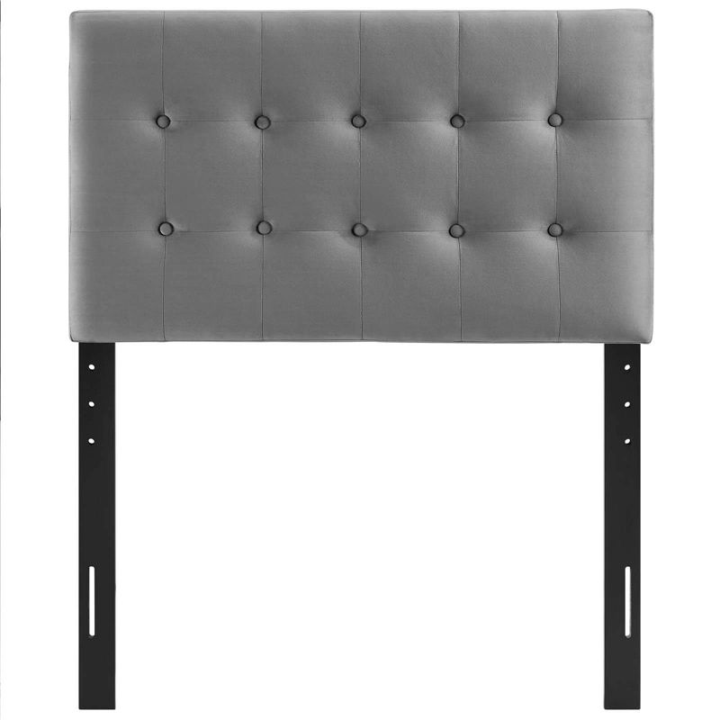 Emily Twin Biscuit Tufted Performance Velvet Headboard - Modway, 4 of 8