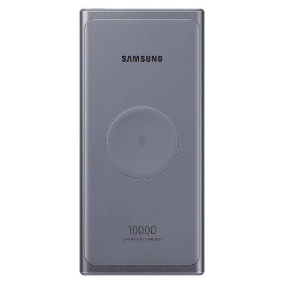 Samsung 10000mAh 25W Wireless Power Bank - Silver