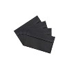 JAM Paper A9 Invitation Envelopes 5.75 x 8.75 Black Linen 900906807 - 3 of 4