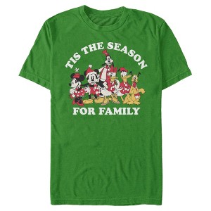 Men's Mickey & Friends The Season for Family T-Shirt - 1 of 4