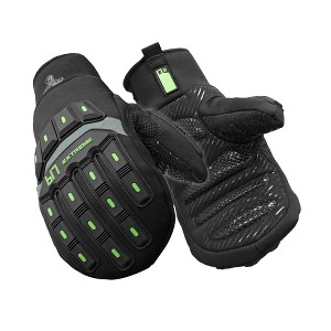 RefrigiWear Insulated Extreme Freezer Mittens with Grip Palm & Impact Protection - 1 of 3