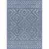 Hauteloom Feya Blue Outdoor Rug - 3 of 4