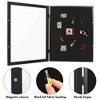Americanflat 14x18 Pin Display Case Shadow Box for Collectibles with Polished Plexiglass - Black - 4 of 4