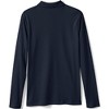 Lands' End School Uniform Kids Long Sleeve Feminine Fit Interlock Polo Shirt - 3 of 3