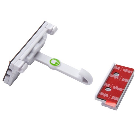 Housoutil 2pcs Heart Padlock Safety First Cabinet Locks Mini Metal