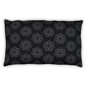 Seven20 Star Wars Lumbar Throw Pillow | White Imperial Symbol Pattern | 15 x 24 Inches - 1 of 4