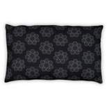 Seven20 Star Wars Lumbar Throw Pillow | White Imperial Symbol Pattern | 15 x 24 Inches