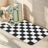 REGALWOVEN Diatomite Checkered Quick Drying Dish Drying Mat 1 Pc - 4 of 4