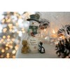 Pavilion Gift Company - Rescue - 5" Snowman with Puppy & Kitty - Decorative Objects - 2 of 4