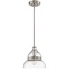 Craftmade Lighting 1 - Light Pendant in  Brushed Polished Nickel - 2 of 3