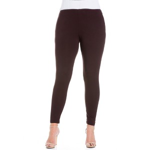 Womens Stretch Ankle Length Leggings - 24seven Comfort Apparel™ - 1 of 4