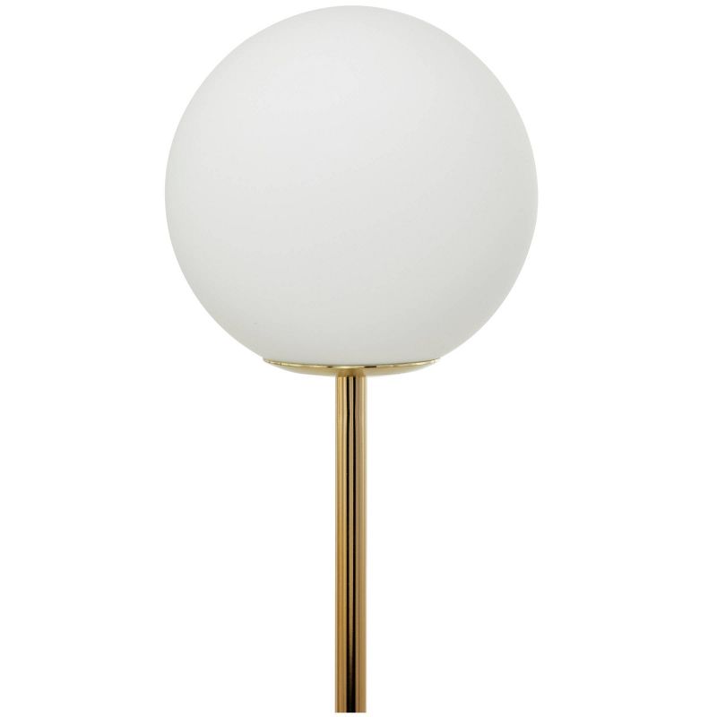 2-Light 73" x 16" Marble Orb Floor Lamp with Marble Base - Olivia & May, 5 of 8