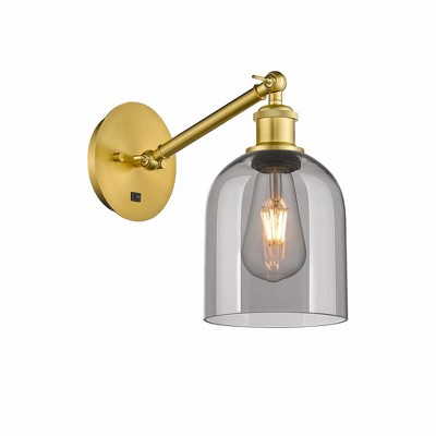 Bella - 1 Light Arm Adjusts Up and Down Wall Sconce In Industrial Style-9.5 Inches Tall and 5.5 Inches Wide