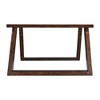 Rectangular Kai Coffee Table Dark Espresso - Picket House Furnishings: Modern Rubberwood Base, Tempered Glass Top - image 4 of 4