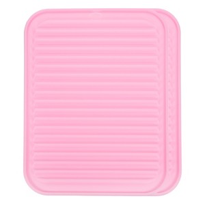 Unique Bargains Silicone Heat Resistant Non-Slip Durable Dish Drying Mat - 1 of 4