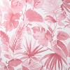 Tropical Leaves Peel & Stick Wallpaper Pink - Opalhouse™: Removable Vinyl, Botanical Leaf Pattern, Self-Adhesive, 27.5 Sq Ft Coverage - 3 of 4