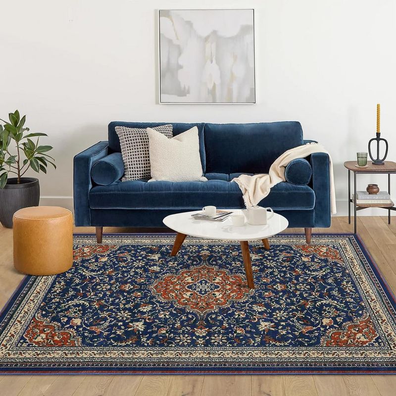 Moroccan Woven Area Rug, 1 of 6