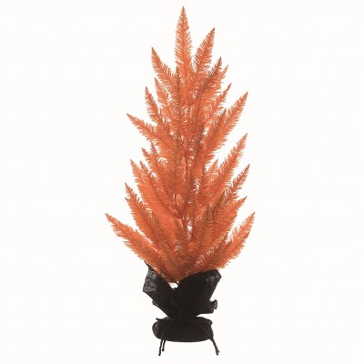 Transpac Floral Orange Halloween Large Tree