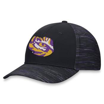 NCAA LSU Tigers Structured Mid Poly Hat