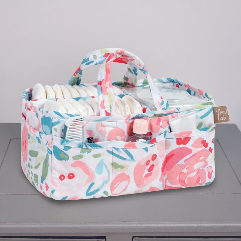 Trend Lab Storage Caddy - Painterly Floral, 5 of 7
