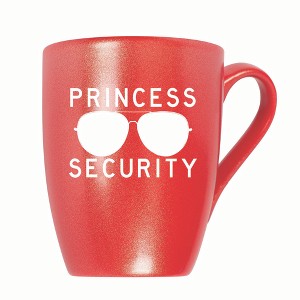 Elanze Designs Princess Security 10 ounce New Bone China Coffee Tea Cup Mug, Crimson Red - 1 of 4
