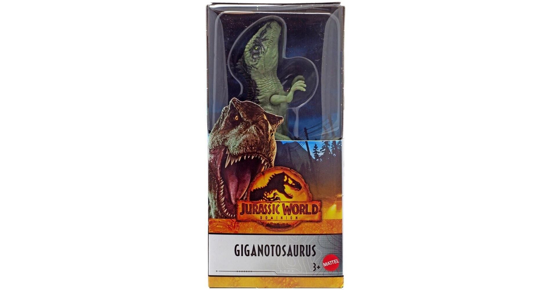 Jurassic World Giganotosaurus Dinosaur Action Figure – 3-Inch Tall, Realistic Detail