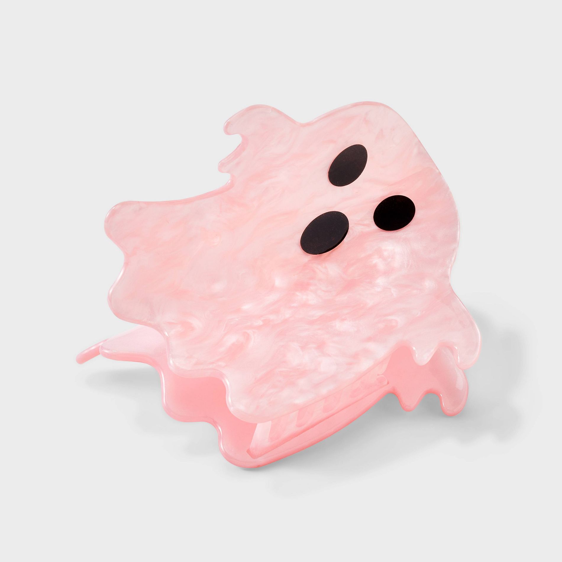Halloween Ghost Hair Claw Clip - Pink