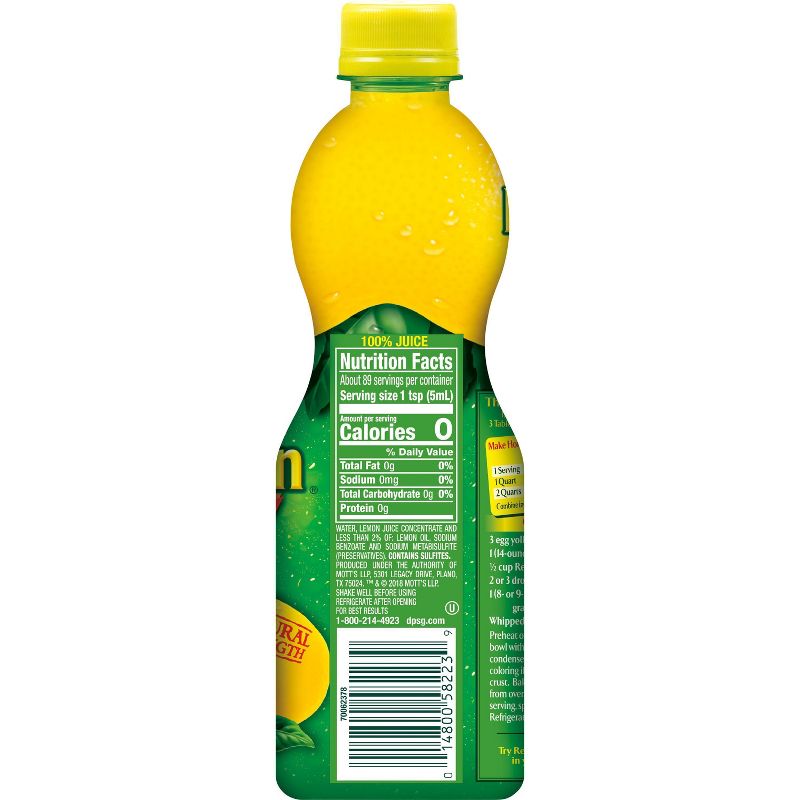 ReaLemon 100% Lemon Juice - 15 fl oz Bottle, 5 of 8