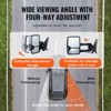 VEVOR Towing Mirrors, Left & Right Pair Set for Chevrolet Silverado (2003-2007)/GMC/Cadillac, Power Heated Tow Mirror with Signal Light, Silver - 4 of 4