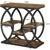 Tribesigns 4-Shelf Side End Table - 3 of 4
