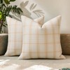 REGALWOVEN Plaid Decorative Check Soft Throw Pillow Covers  2 Pcs - 2 of 4