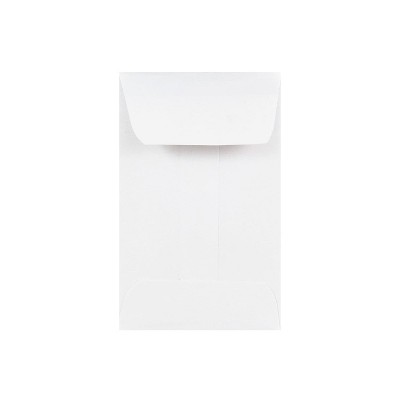 JAM Paper #1 Coin Business Envelopes 2.25 x 3.5 White 50/Pack (122326658i) 122326658I
