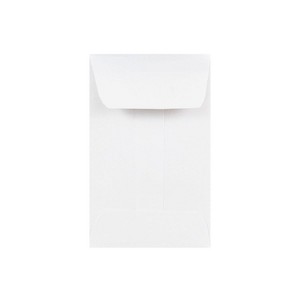 JAM Paper #1 Coin Business Envelopes 2.25 x 3.5 White 50/Pack (122326658i) 122326658I - 1 of 2