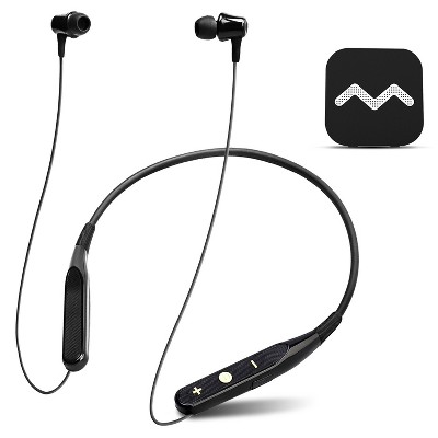 Neosonic NW10 Wireless Neckband Hearing Amplifier Headphones Conversation Assist Device with Rechargeable Amplifier and Microphone, Noise Reduction