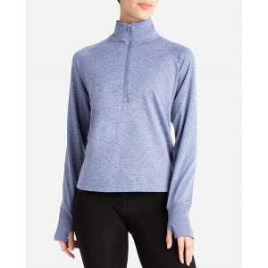 Women's Supersoft Quarter Zip Pullover Sweatshirt - Danskin - 1 of 4