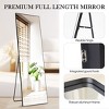 JIONJOY 71"x26" Extra - Large Full - Length Mirror: Freestanding, Wall - Mountable, Lean - Against & Hanging Options for All Your Needs - 2 of 4