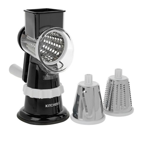 Kitchen Hq Speed Grater And Slicer With Suction Base Black : Target