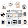 Wooden Play Kitchen, Kids Kitchen Playset with Cookware Accessories, Microwave, Oven, Sink, Real Lights & Sounds, Perfect for Chef Pretend Play - 4 of 4