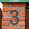 Unique Bargains 304 Stainless Steel Durable Rustproof House Numbers 1 Pc - 4 of 4