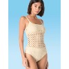 Carmen Marc Valvo Scoop Neck One Piece - 3 of 3