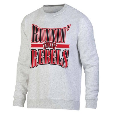 NCAA UNLV Rebels Unisex Ash Crew Fleece Sweatshirt