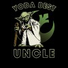 Men's Star Wars Yoda Best Uncle T-Shirt - 2 of 4