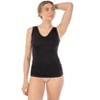 Body Beautiful Shapewear Seamless Reversible Neckline Shaping Tank Top Nylon - 3 of 3