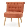 Modern Velvet Accent Chair with wood legs-Christopher Knight Home - 2 of 4