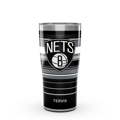 NBA Brooklyn Nets 20oz Hype Stripes Stainless Steel Tumbler - image 1 of 3