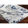 Mark & Day Nataya 2'x2'11" Rectangle Woven Indoor Area Rugs Cobalt: Modern Marble Pattern, Stain-Resistant, Pet Friendly - 4 of 4