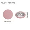 Unique Bargains Round Metal Sewing Cloth Covered Button 10 Pcs - 2 of 4