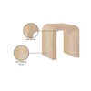 Meridian Furniture,Toulon Oak Veneer End Table - 3 of 3